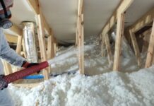 Efektywna izolacja, wygodna aplikacja Zastosowanie URSA PUREFLOC